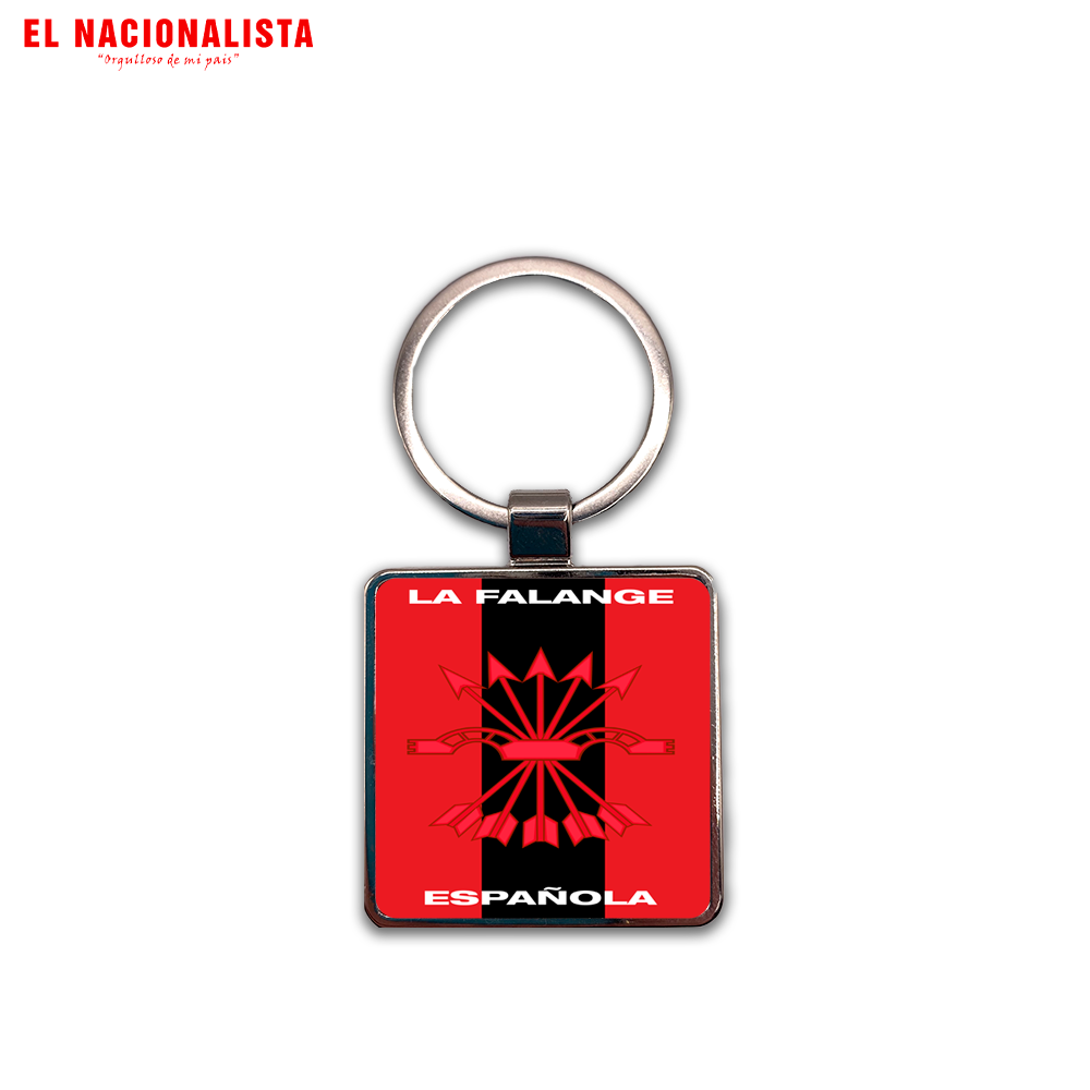 Llavero Cuadrado Falange Española