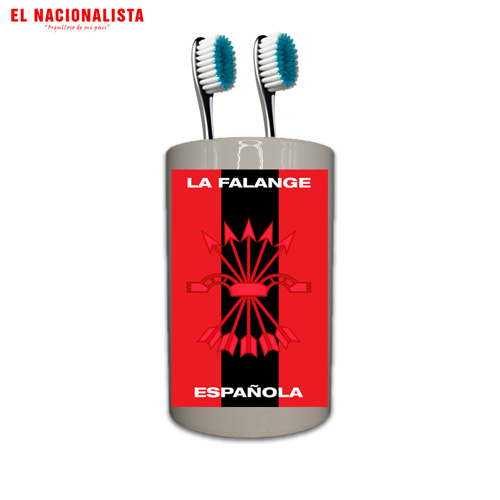 Bote para Cepillos Falange Española