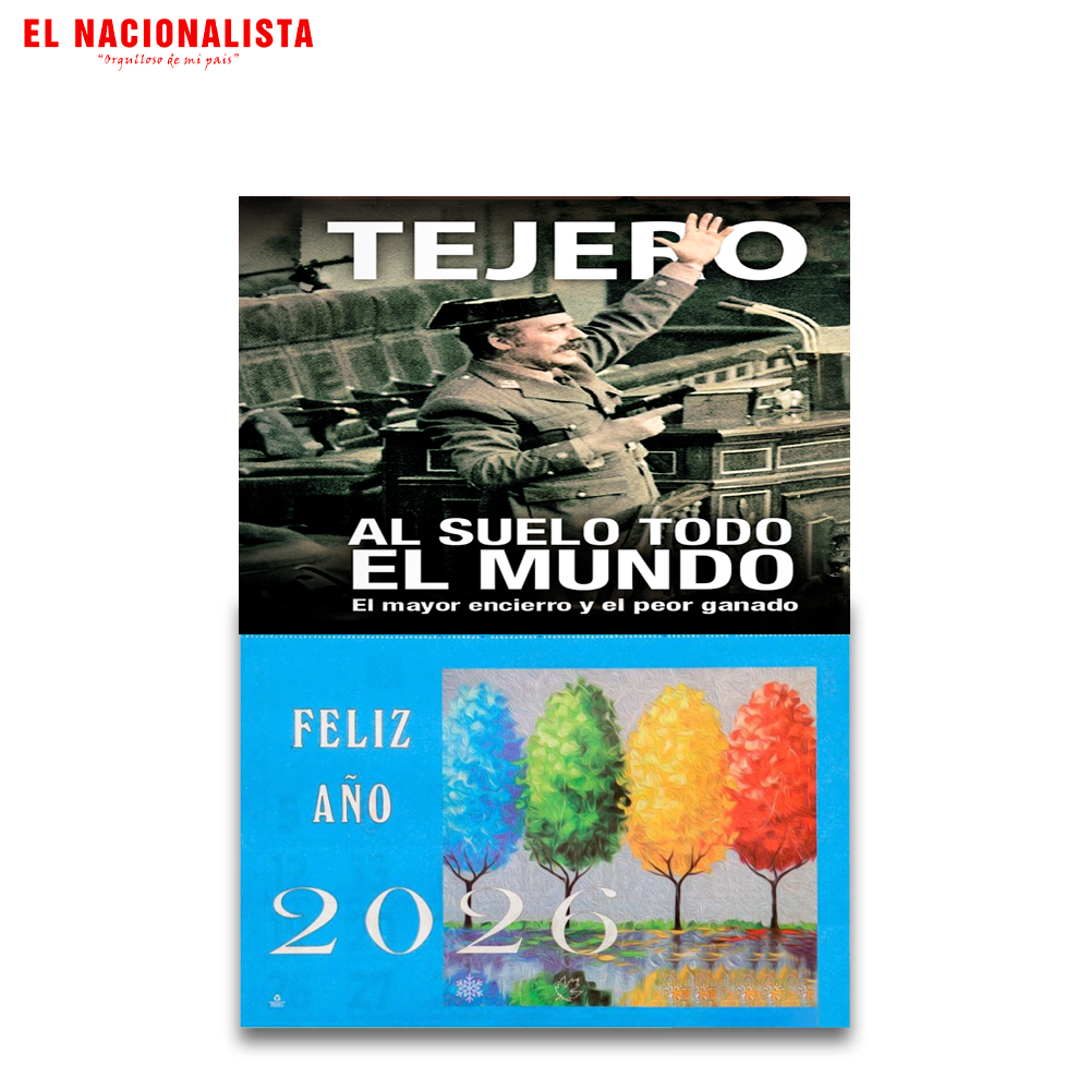 Calendario Tejero Al suelo todo el mundo – Tu Año con Estilo Tejero Al suelo todo el mundo