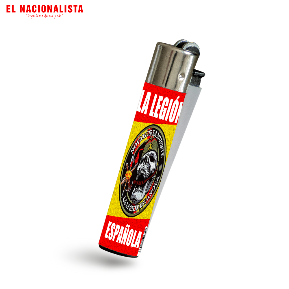 Mechero Clásico Legión Española Novios de la Muerte – Encendedor con Emblema Legionario