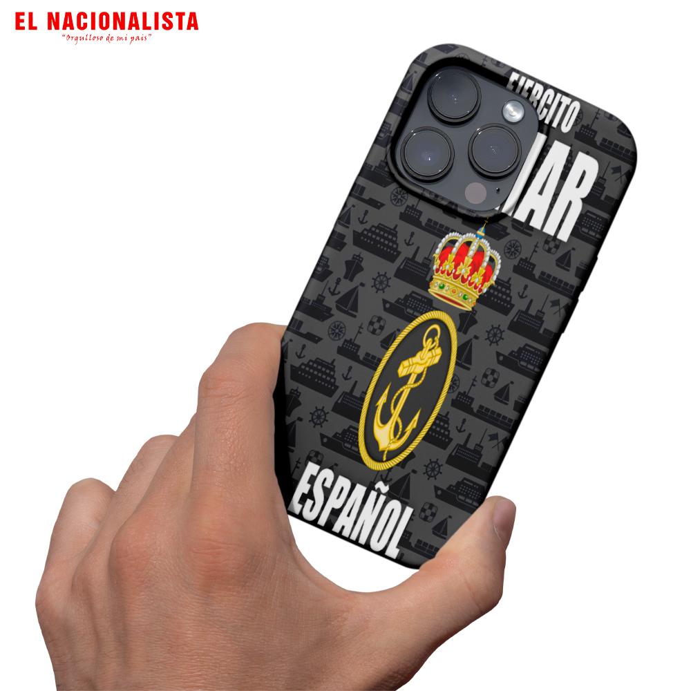 Funda para Móvil Ejército de Mar Español – Carcasa Personalizada con Emblema del Ejército de Mar