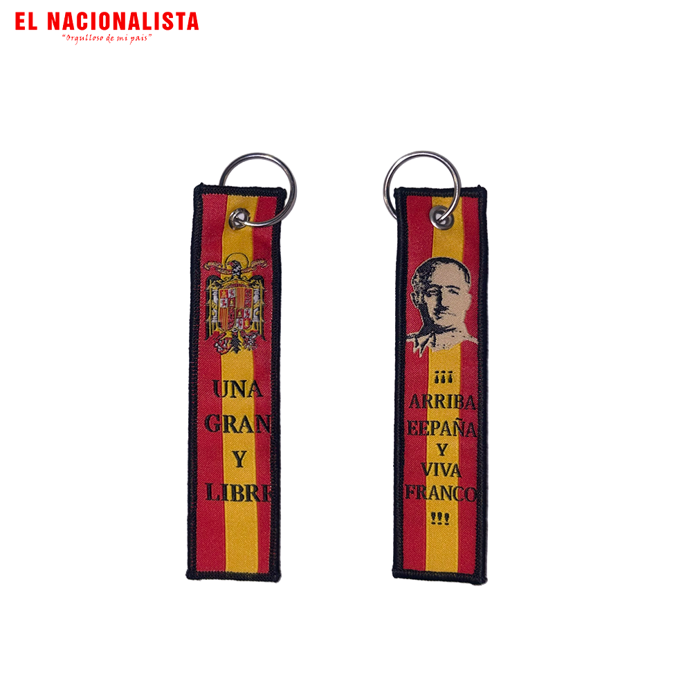 Llavero Largo Una Grande y Libre – Arriba España
