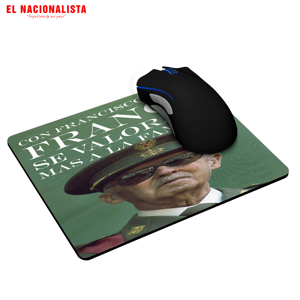 Alfombrilla Con Francisco Franco se valoraba la Familia