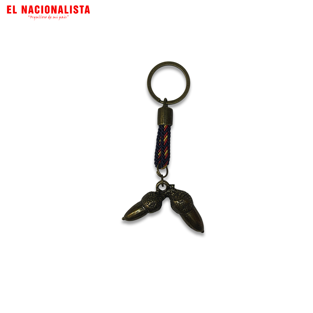 Llavero Castañuelas con Cordón Trenzado – Folclore Español