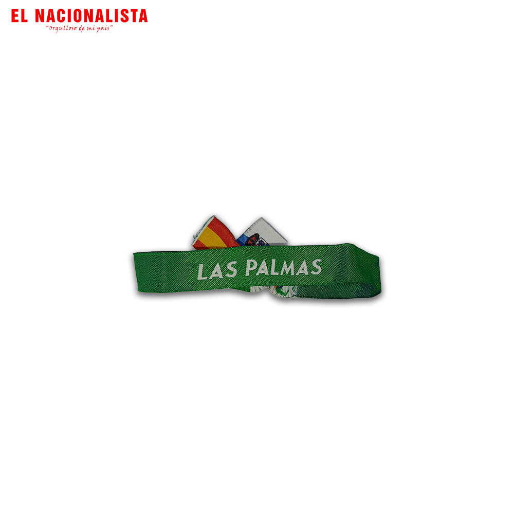 Pulsera Verde Las Palmas – Recuerdo de España