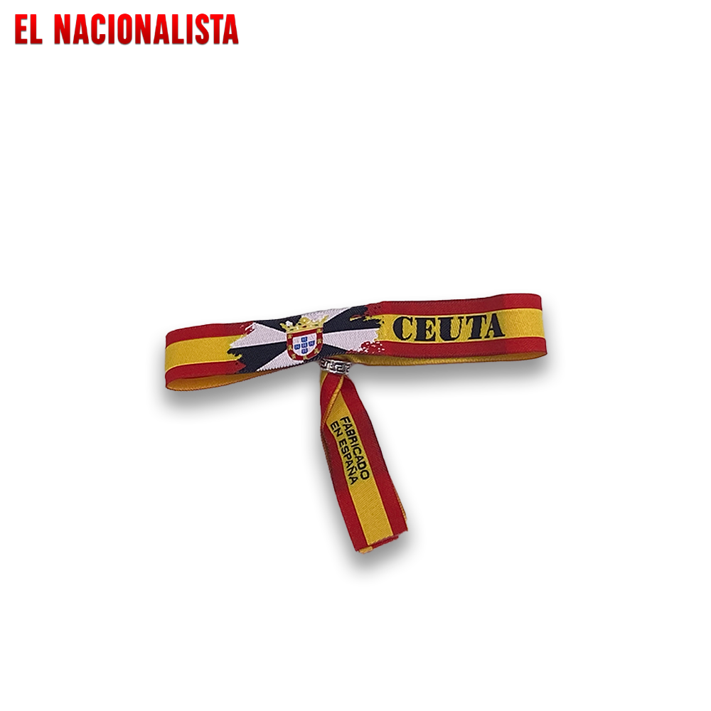 Pulsera Bandera Ceuta y España