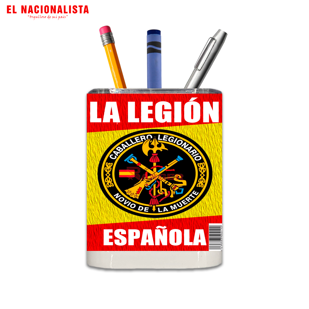 Porta Lapices Cuadrado Caballero Legionario