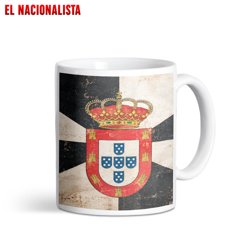 Taza Ceuta Logo Vintage