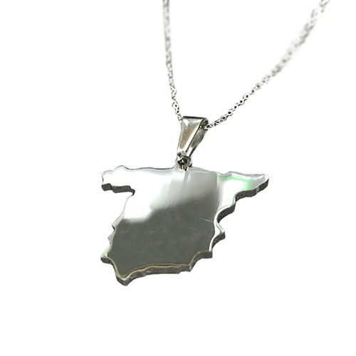 Collar: Collar en forma de Mapa España