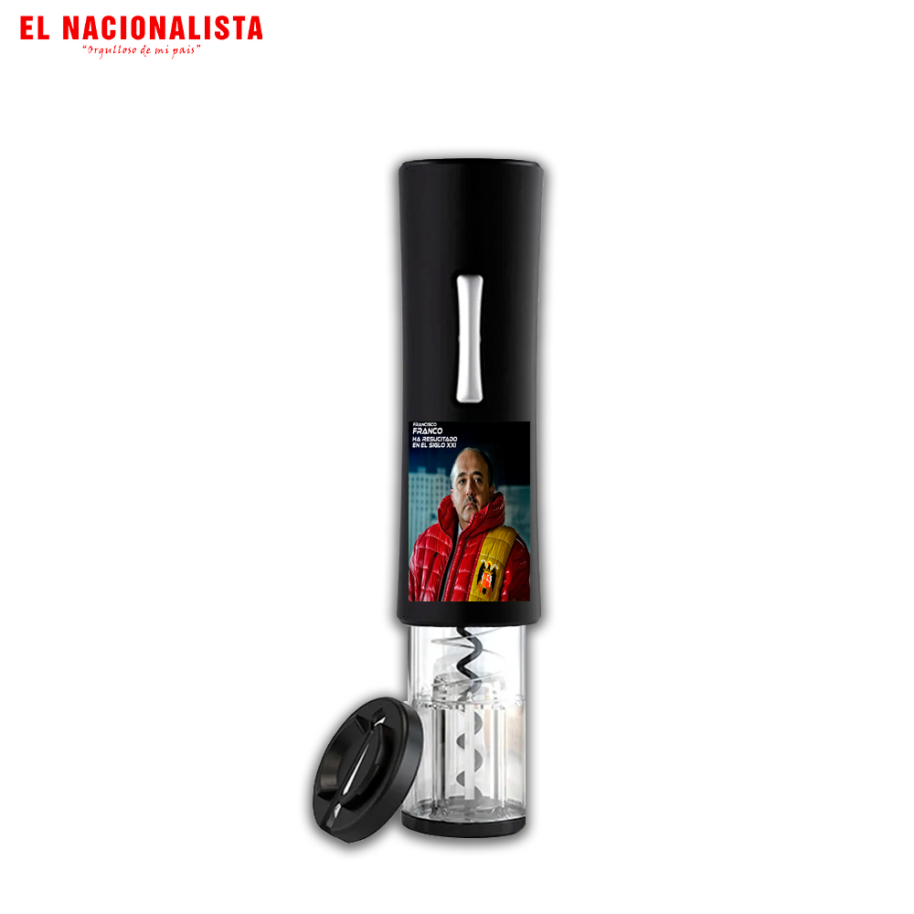 Sacacorchos Eléctrico “Francisco Franco que ha resucitado en el siglo XXI”