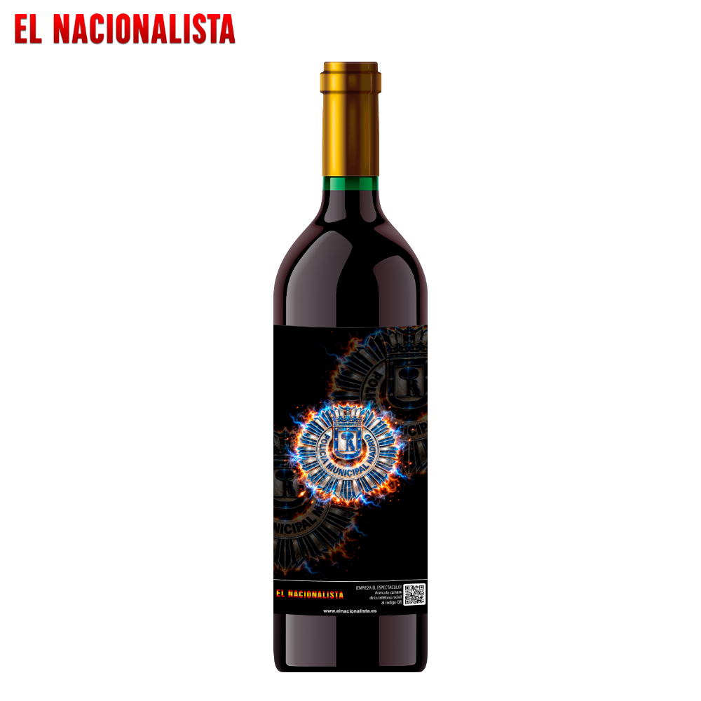 Vino Tinto Policía Municipal Madrid – Edición Especial El Nacionalista