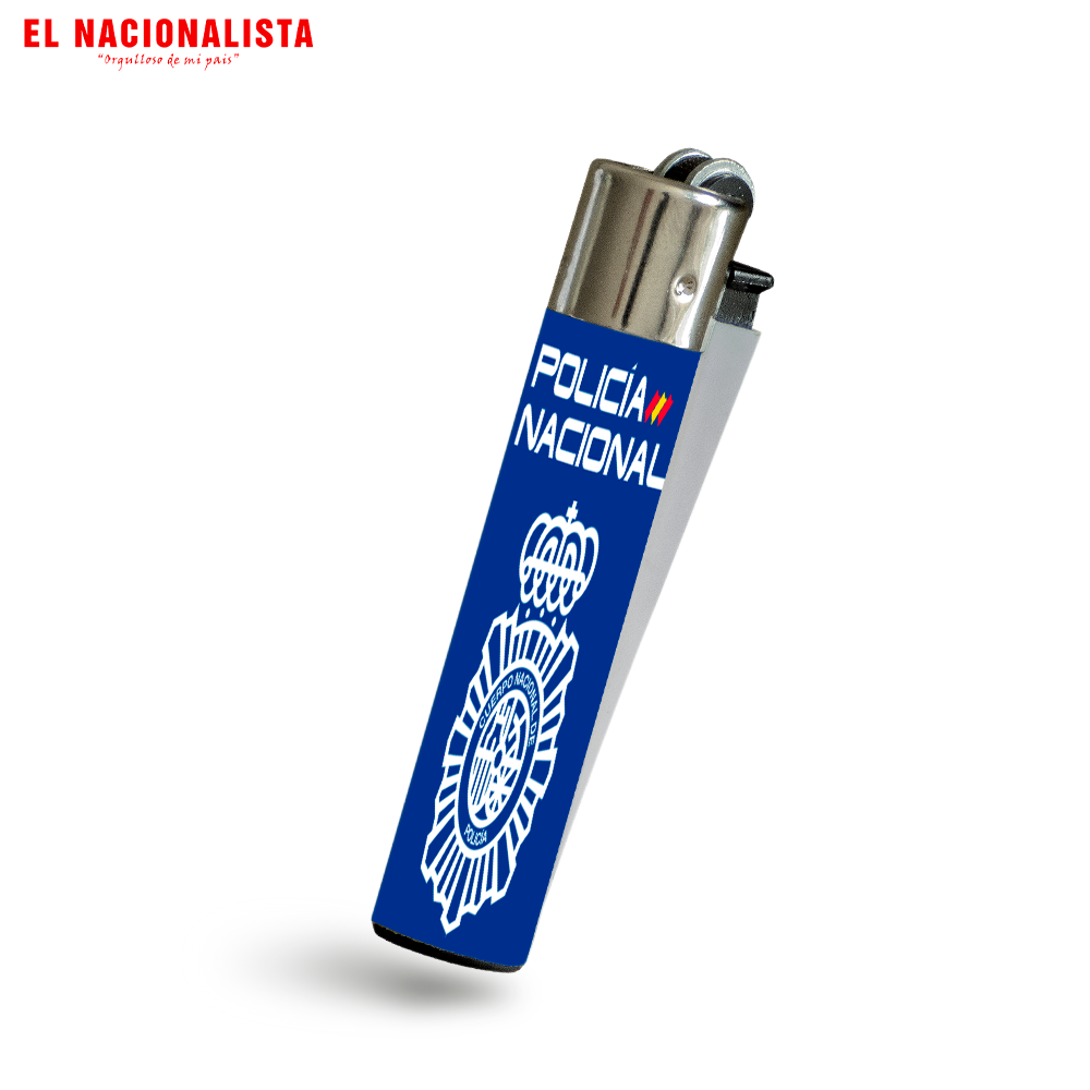 Mechero Clásico Policía Nacional – Encendedor con Emblema de la Policía Nacional
