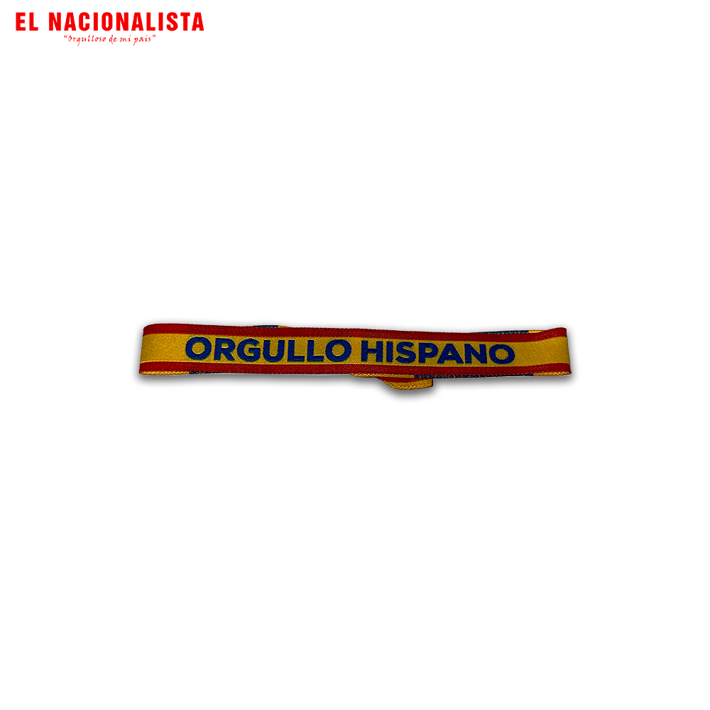 Pulsera Orgullo Hispano – Bandera España Amarilla