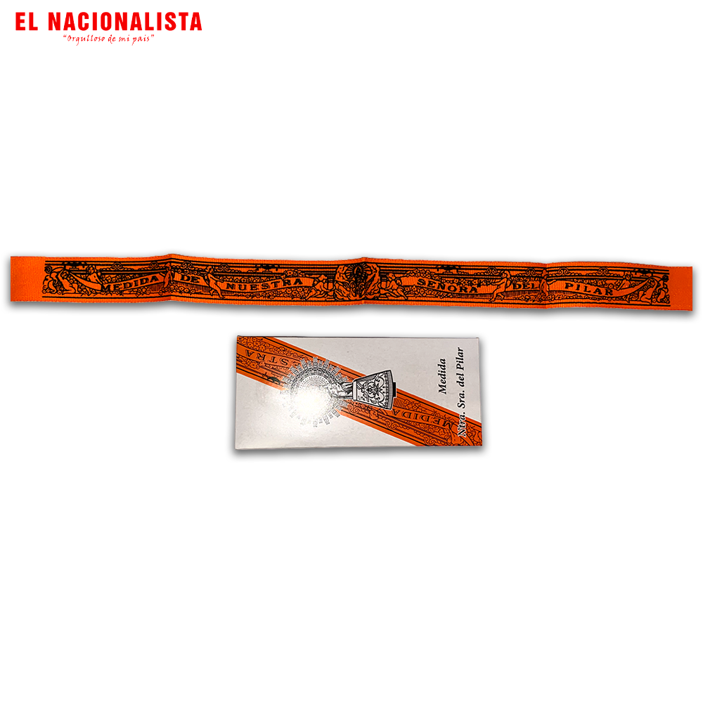 Pulsera Bordada Madrid – Naranja