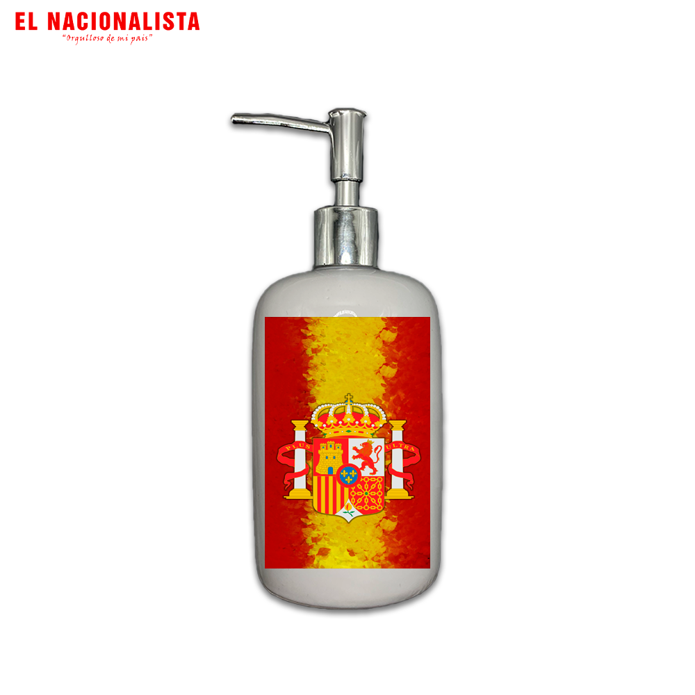 Jabón Artesanal Escudo con bandera españa – Limpieza con Estilo Escudo con bandera españa