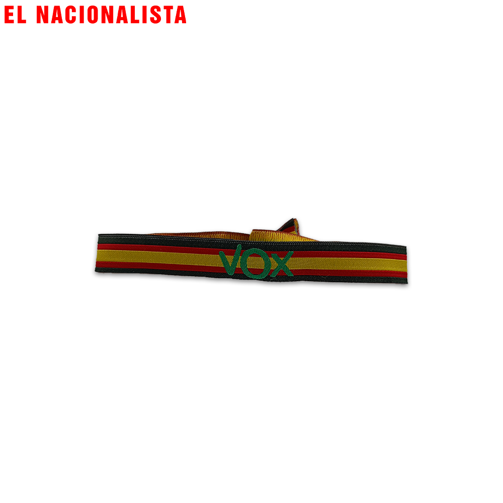 Pulsera VOX – Bandera España Verde