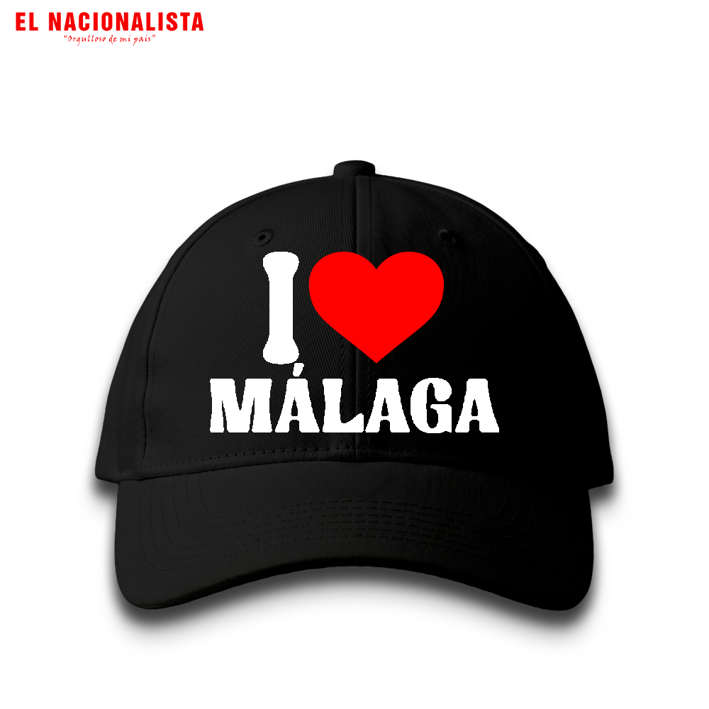 Gorra I Love Málaga
