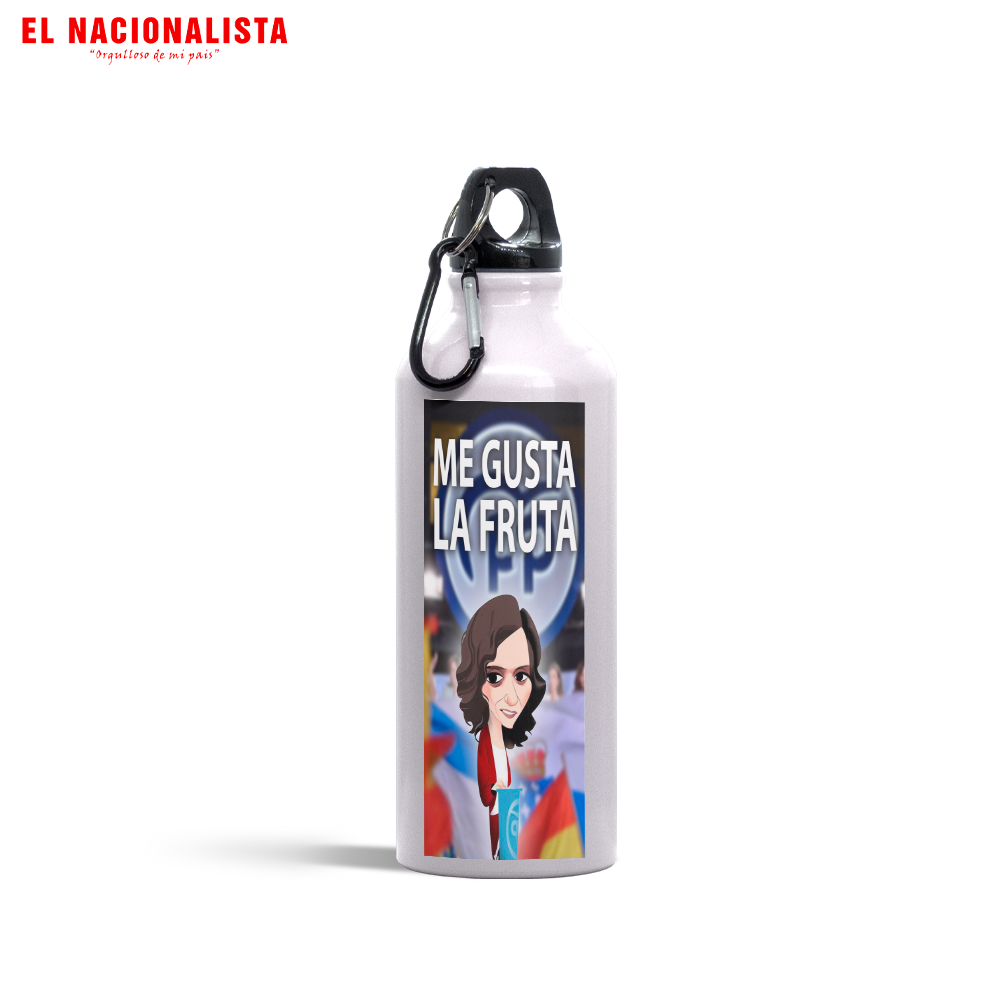 Cantimplora de Aluminio Me gusta la Fruta – Botella Deportiva Me gusta la Fruta
