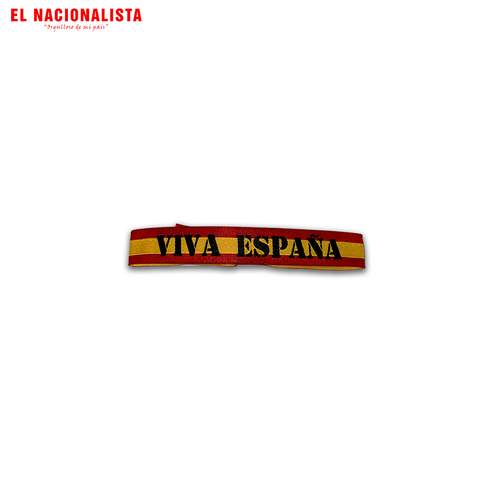 Pulsera Viva España – Bandera España Rojo y Amarillo