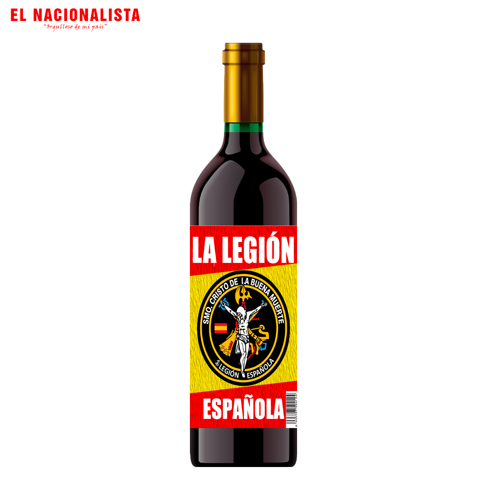 Botella de Vino Tinto Cristo de la Buena Muerte – Edición Especial con Imagen del Cristo de la Buena Muerte