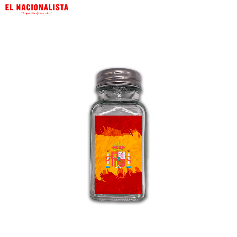Salero Bandera de España con Escudo