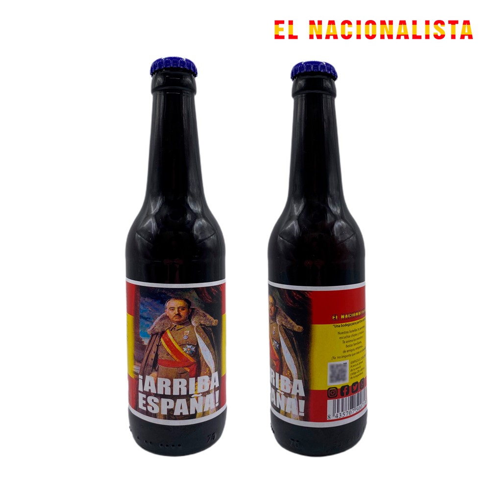 Cervezas: Cerveza de Arriba España Franco