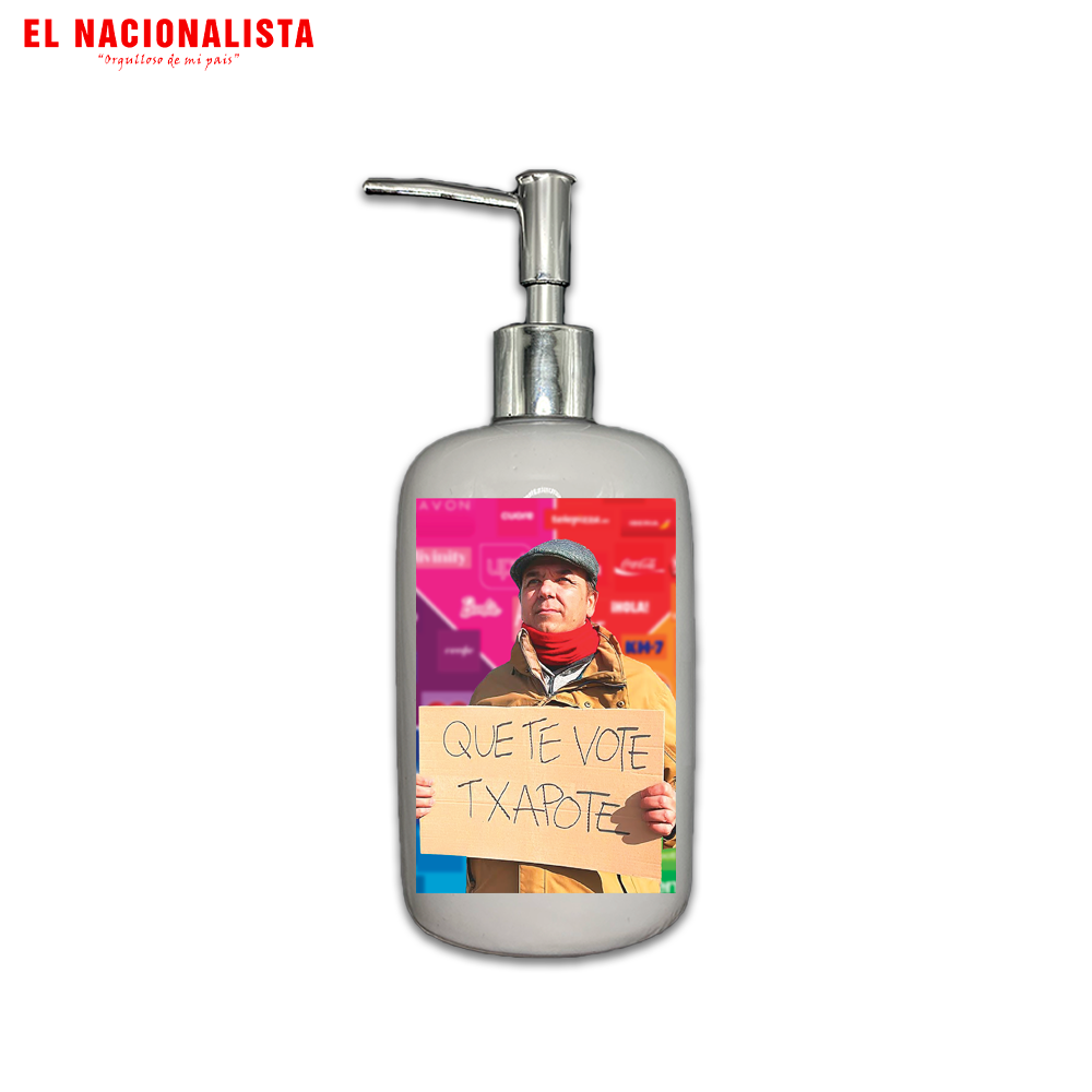 Jabón Artesanal Que te vote Txapote – Limpieza con Estilo Que te vote Txapote