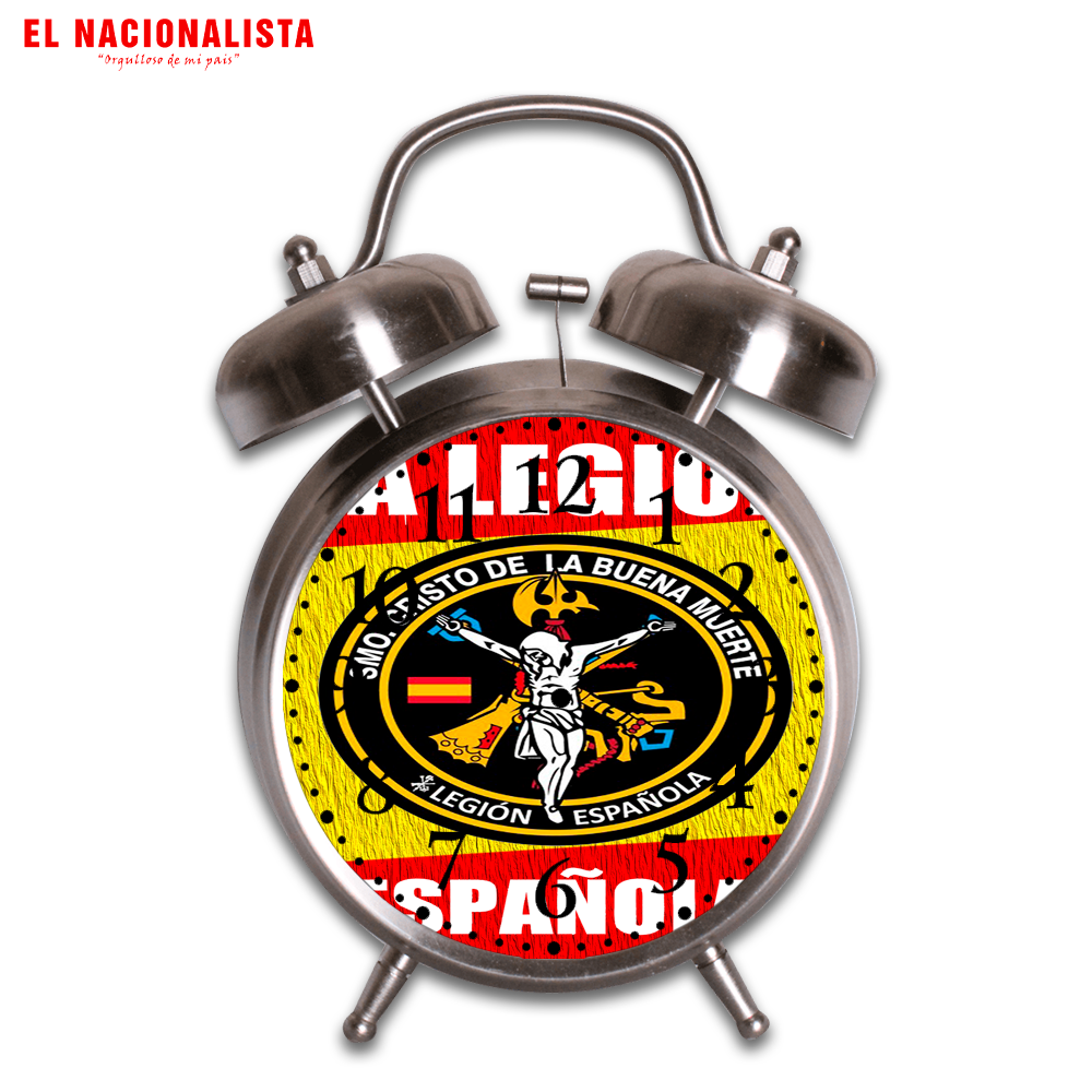 Reloj Despertador Cristo de la Buena Muerte – Despertador de Mesa con Imagen del Cristo de la Buena Muerte