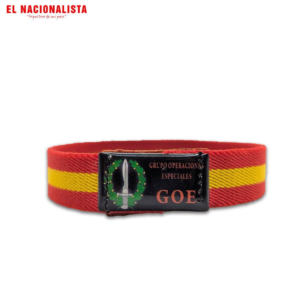 Pulsera Elástica - GOE (Grupos de Operaciones Especiales)