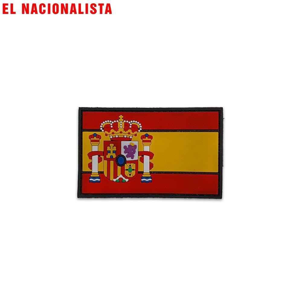 Parche Velcro Bandera de España PVC – Escudo Nacional
