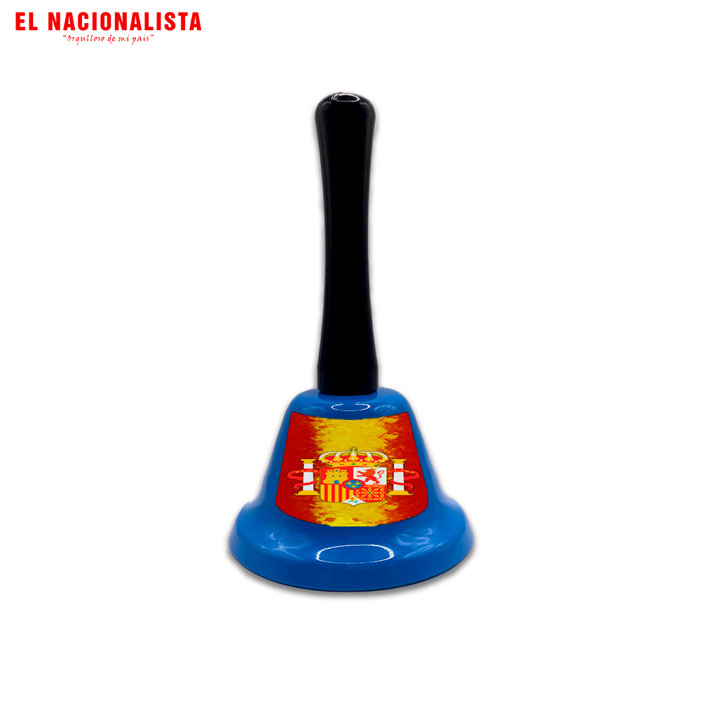Campana Decorativa Escudo con bandera españa – Toque Clásico Escudo con bandera españa