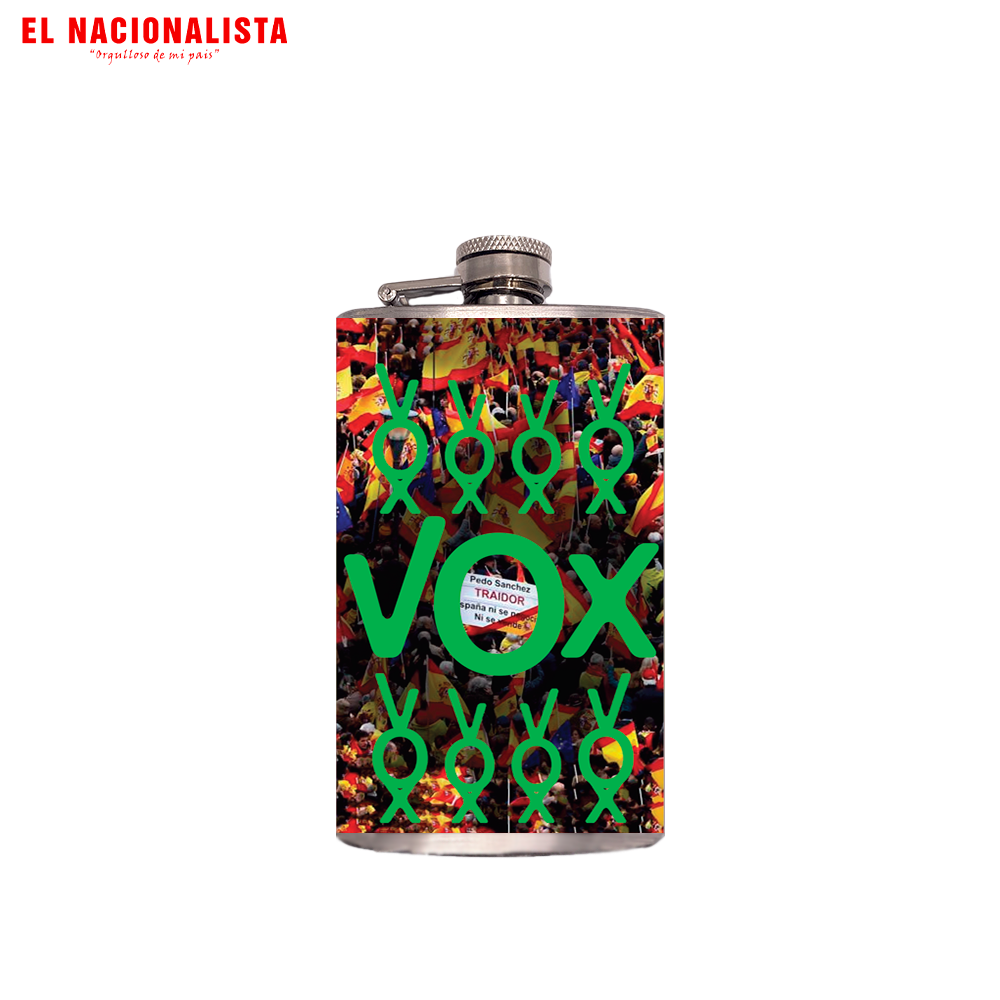 Petaca Vox con muchos Vox – Compañera de Aventuras Vox con muchos Vox