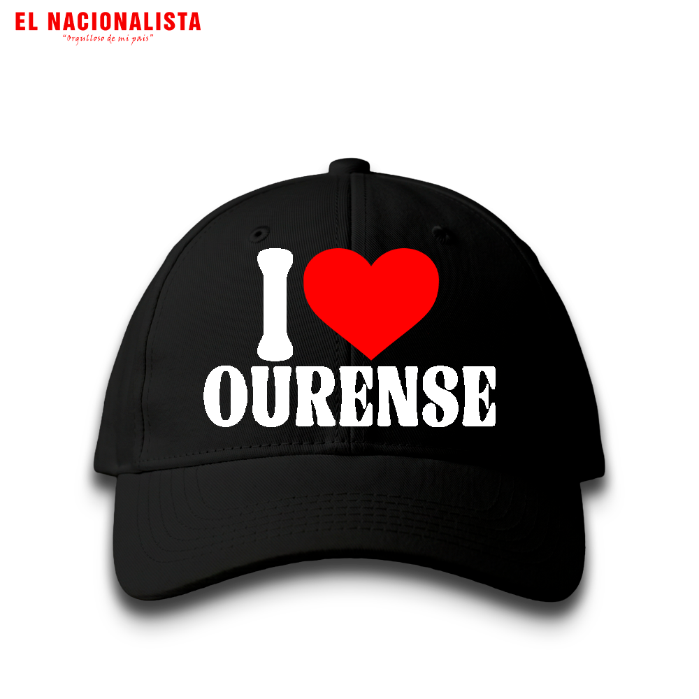 Gorra I Love Ourense