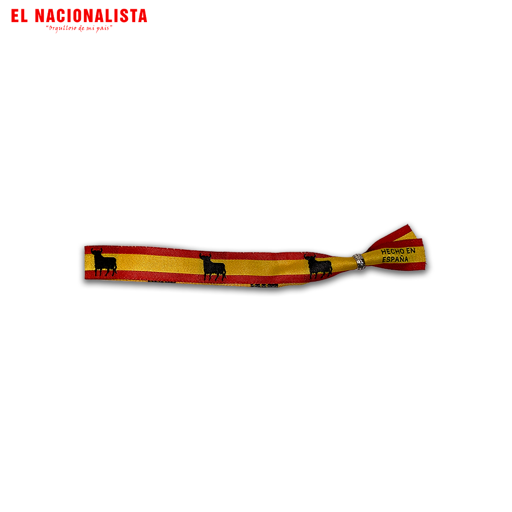 Pulsera Toros Bandera España – Hecho en España