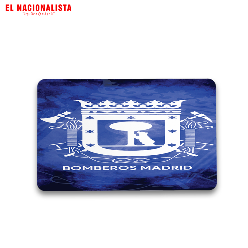 Pegatina Adhesiva Bomberos Madrid – Sticker de Colección con Escudo Oficial