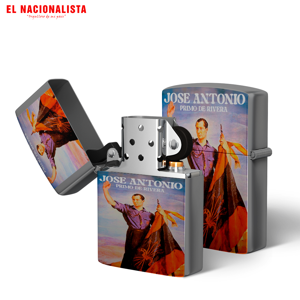 Encendedor Tipo Zippo Jose Antonio Primo de Rivera – Mechero Recargable Jose Antonio Primo de Rivera