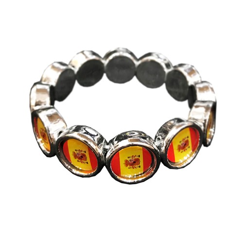 Pulsera: Pulsera con circulos diseño Español