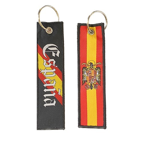 Llavero: Llavero de Tela "España" v16