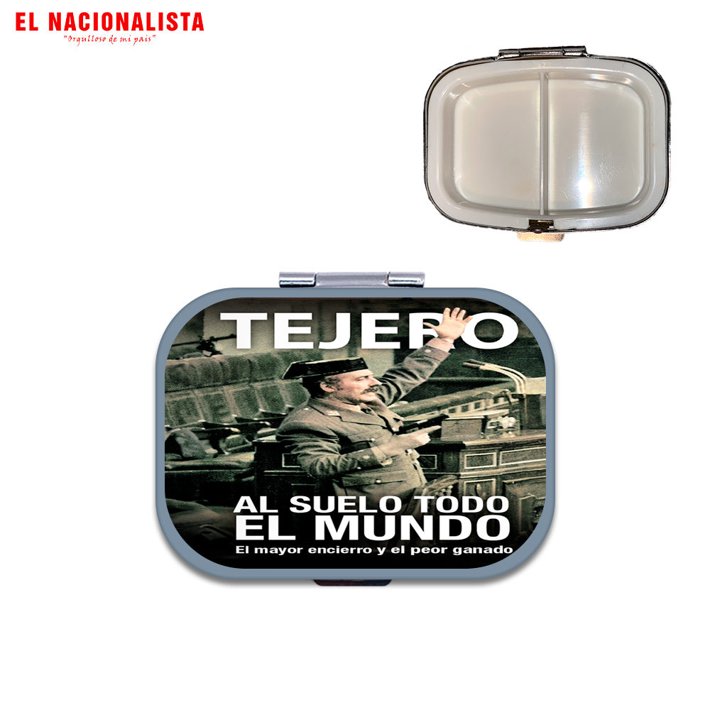 Pastillero Cuadrado Tejero Al suelo todo el mundo – Práctico y con Estilo Tejero Al suelo todo el mundo