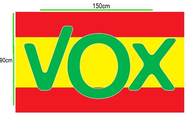 Bandera: Bandera de VOX Verde