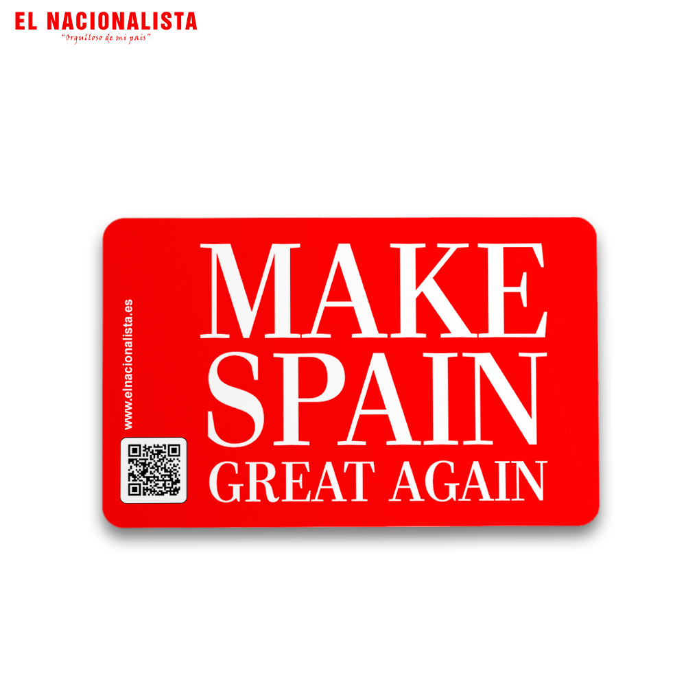Imán Make Spain Great Again