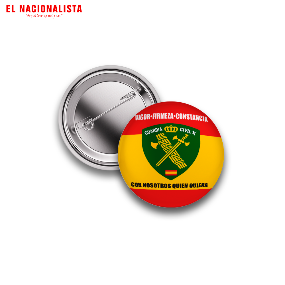 Pin de Solapa Guardia Civil España – Insignia Metálica con Emblema de la Guardia Civil