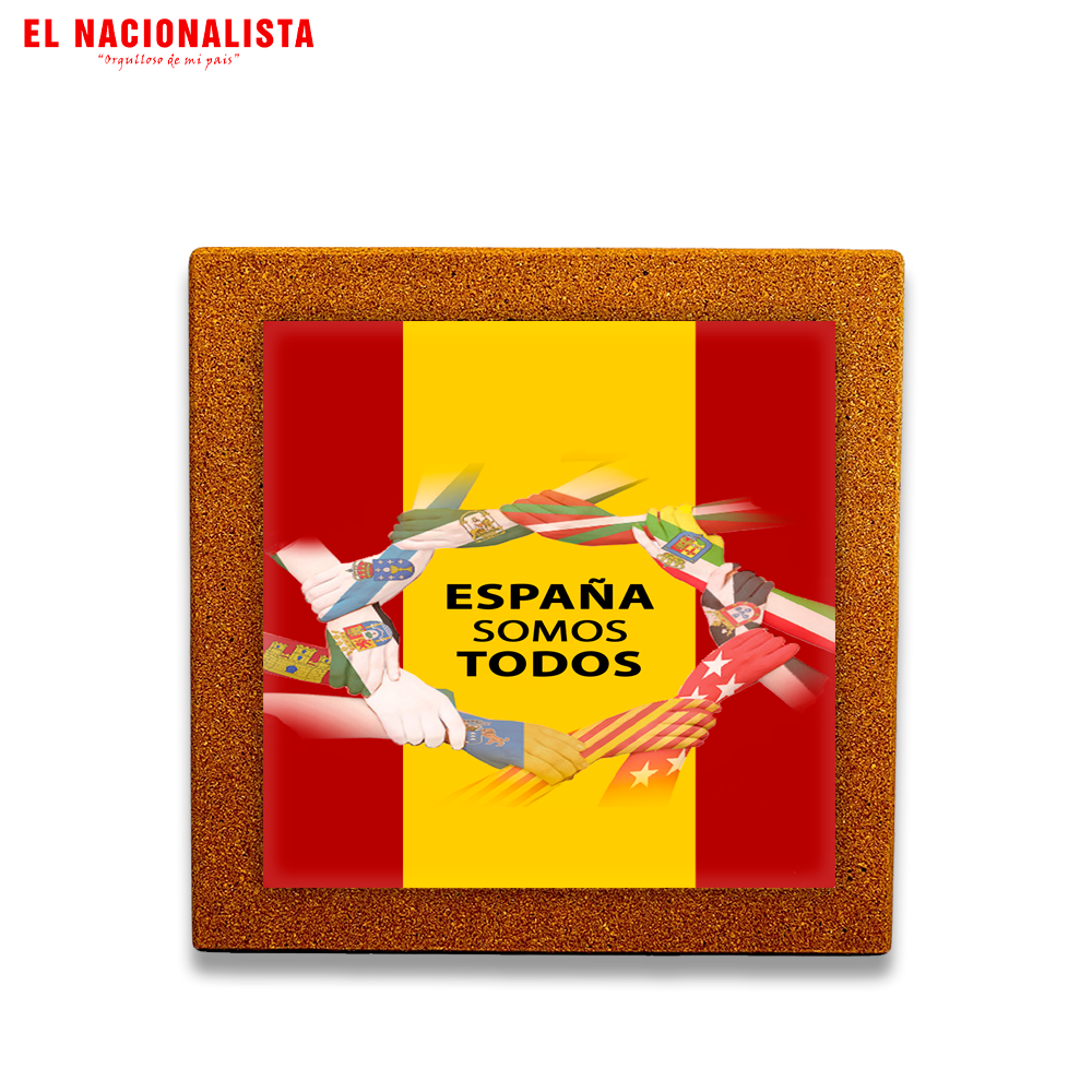 Baldosa España somos todos – Arte en Cerámica España somos todos