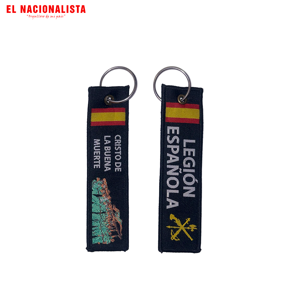 Llavero Largo Legión Española – Cristo de la Buena Muerte