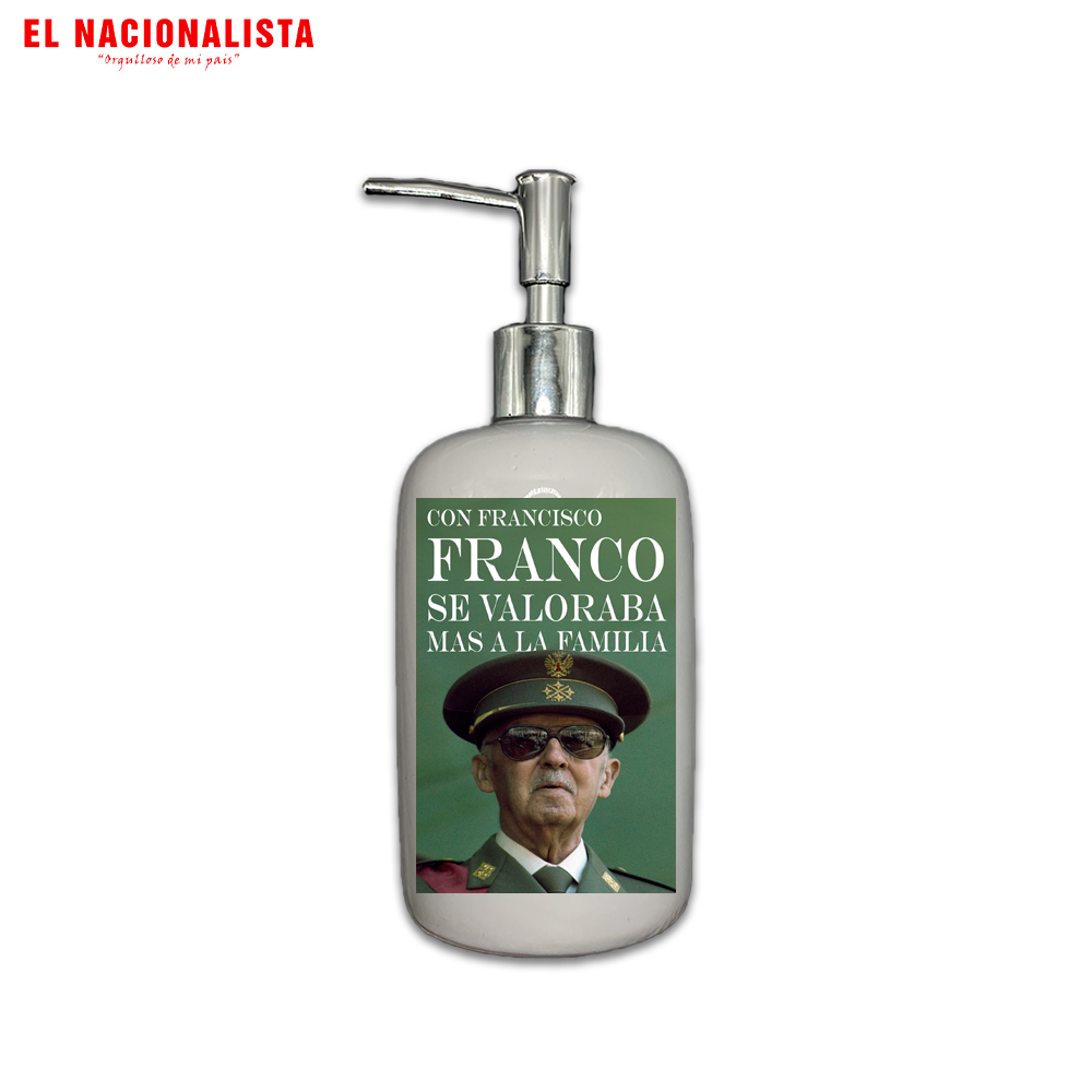 Jabon Con Francisco Franco se valoraba la Familia