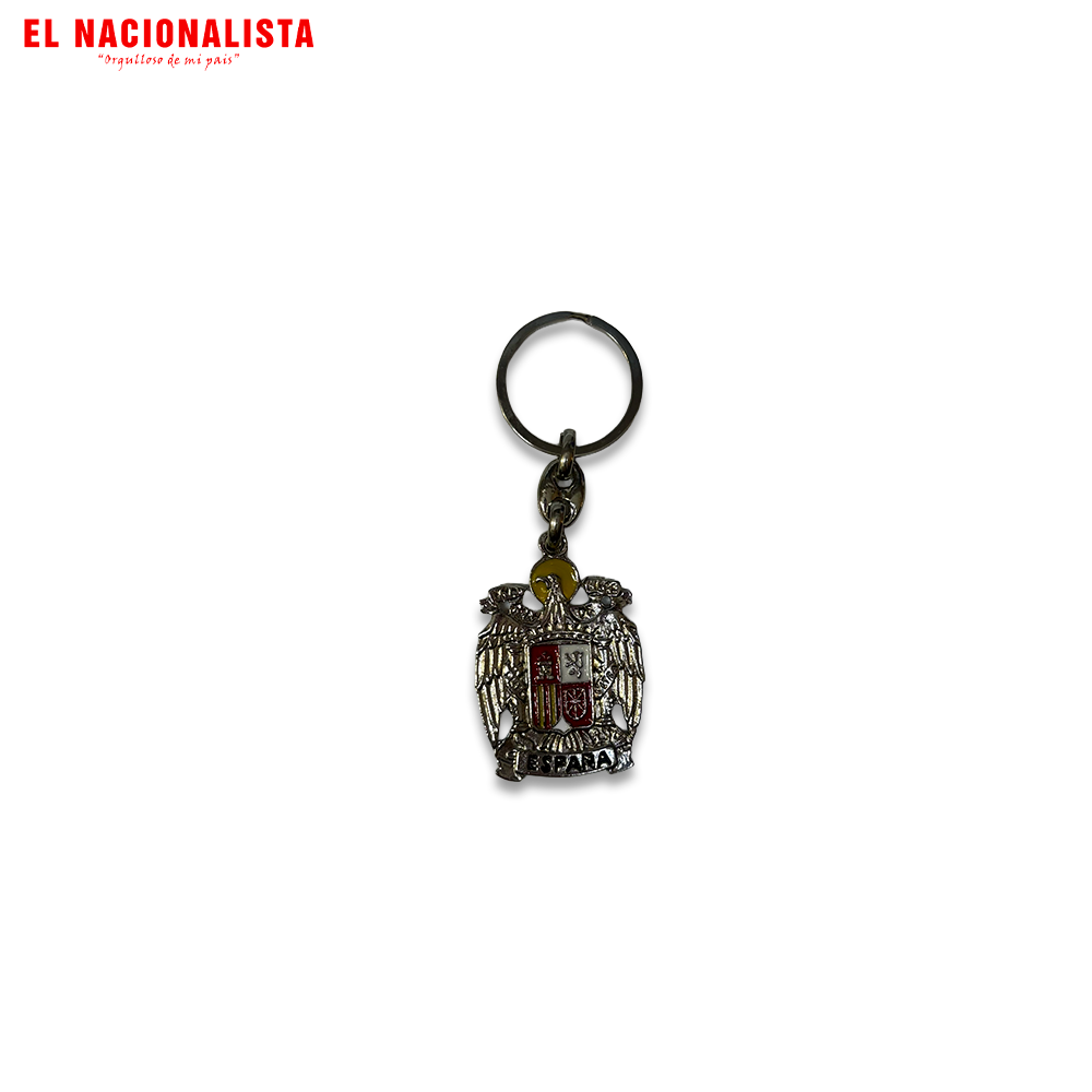 Llavero Plateado Águila de San Juan – Escudo Histórico