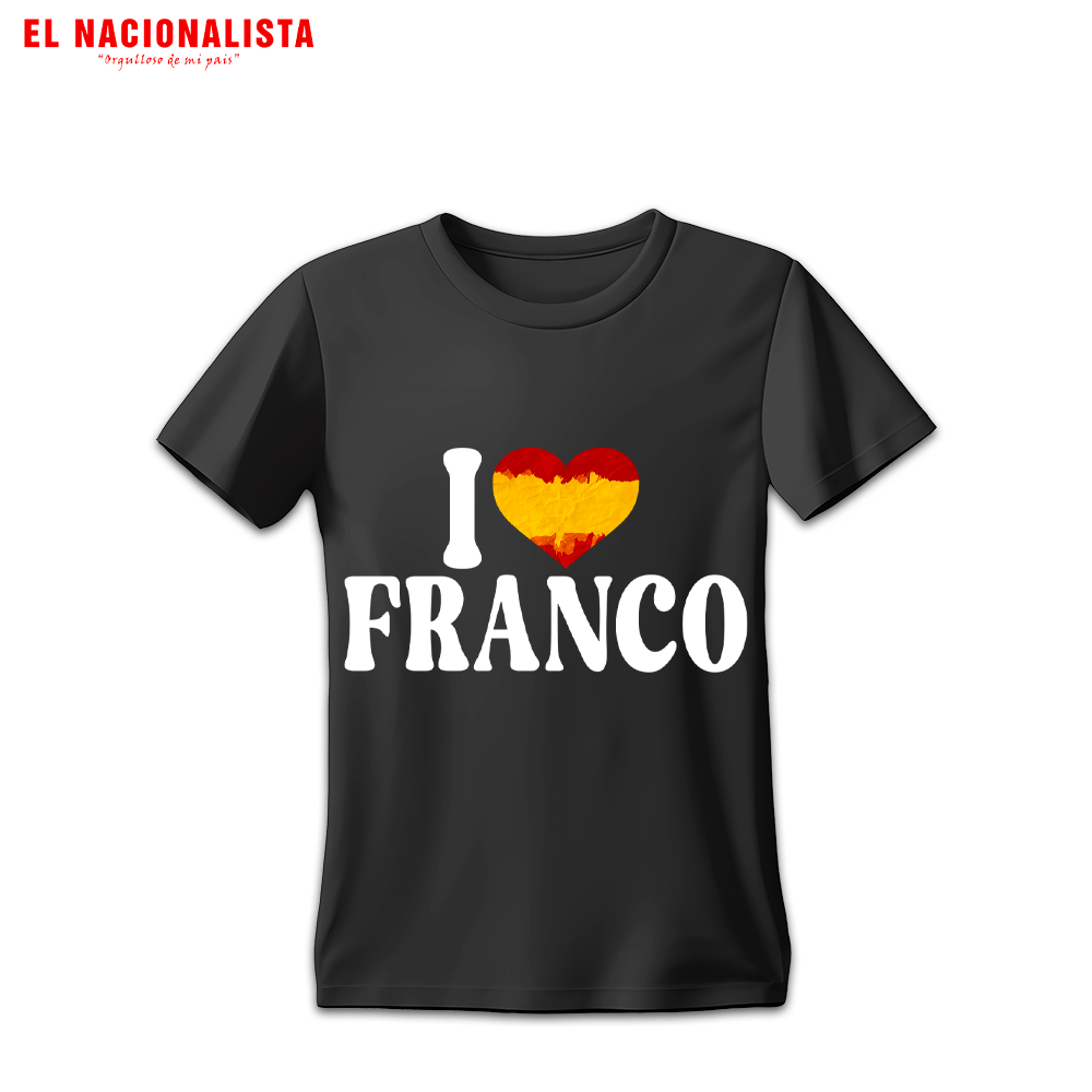 Camiseta "I LOVE FRANCO"