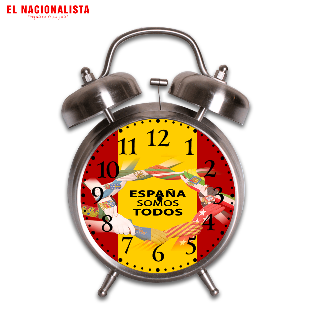 Reloj Despertador España somos todos – Despierta con Carácter España somos todos