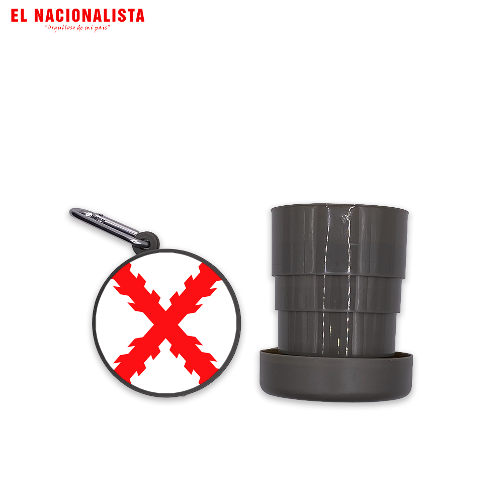 Vaso Plegable Portátil Soy Facha – Copa de Viaje Orgulloso de mi País