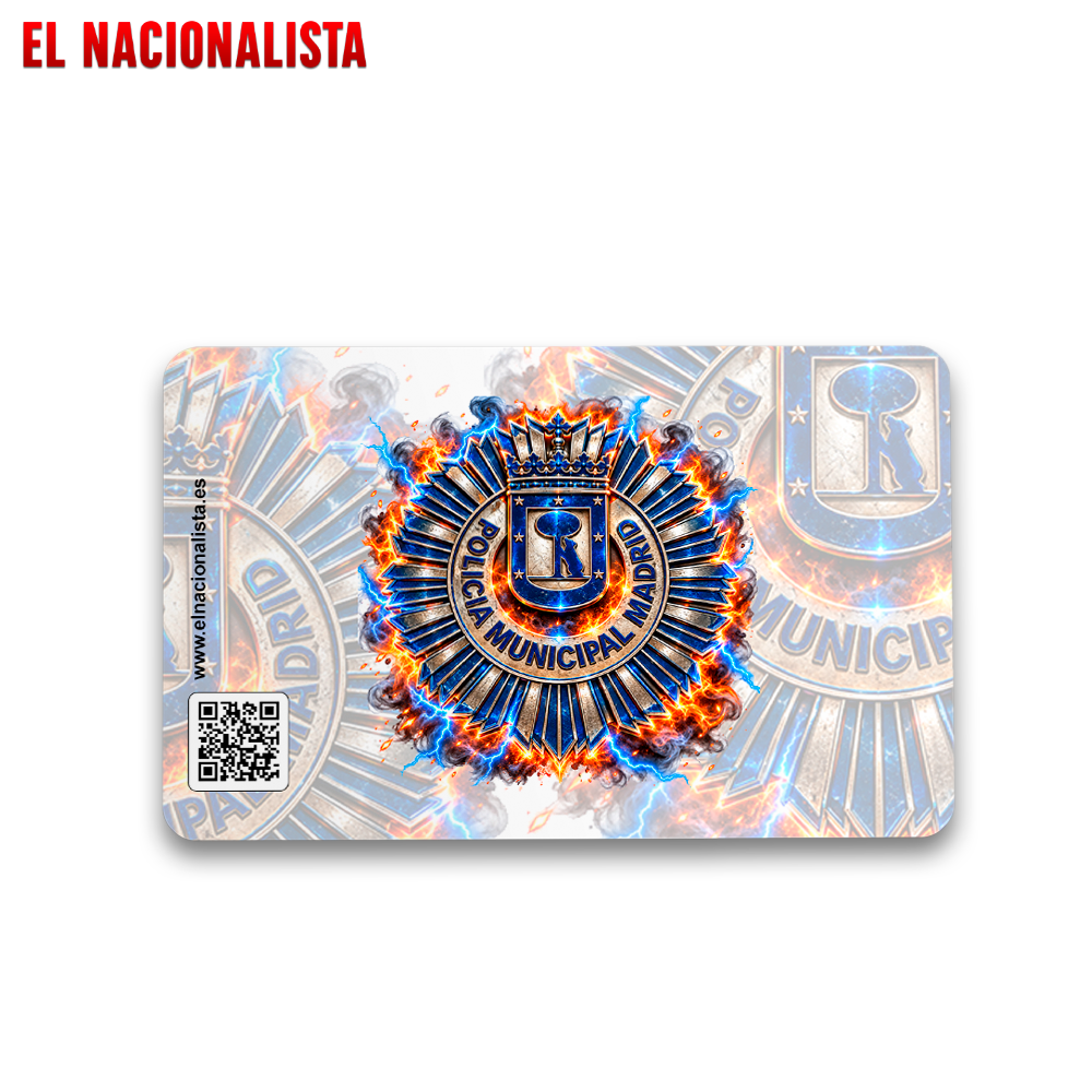 Imán Policía Municipal de Madrid